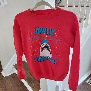 Shark Christmas sweatshirt